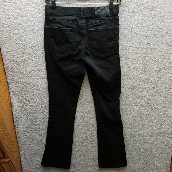 Lauren Jeans Co Women's 2 Classic Black Bootcut Jeans 28.25" 29.25" 9.25" - Picture 8 of 12